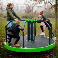 Carrousel à LED interactif