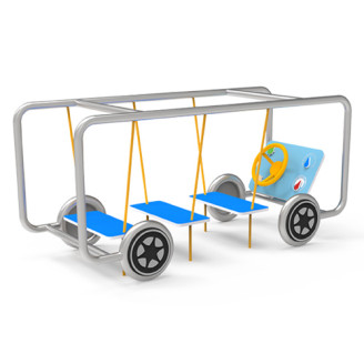 Minibus pour aménagement d'aires de jeux