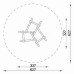 Structure à grimper en rondins de bois pour aires de jeux extérieurs