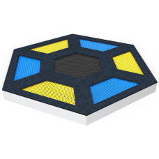 Set Trampolines Hexagone Maxi