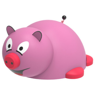 Cochon en caoutchouc EPDM pour aire de jeux