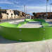 Circuit de pumptrack en polyester renforcé