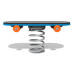 Planche de skateboard sur ressort pour aire de jeux